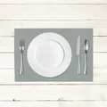 Produktbild: 100er Tischset Grau aus Linclass® Airlaid 40 x 30 cm - Platzdeckchen
