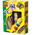 Produktbild: SES Creative Bastelset Strickpuppe mit Wolle mehrfarbig
