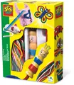 Produktbild: SES Creative Strickpuppe und Wolle Kinder-Bastelkit, Mehrfarbig, Mit (US IMPORT)