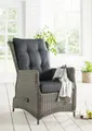 Produktbild: Destiny Sessel Casa Relax Komfortsessel Sessel Relax Polyrattan Grey