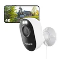 Produktbild: Reolink 4K Wi-Fi 6 Überwachungskamera Aussen mit 2,4/5GHz Dual-Band Wi-Fi, Farb-Nachtsicht, Plug-In WLAN Kamera Outdoor mit 24/7-Aufzeichnung, Intelligente Erkennung, Sirene, Wetterfest, Lumus Pro