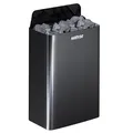 Produktbild: Harvia The Wall SW90E black 9,0 kW Saunaofen Elektroofen Saunaheizgerät schwarz