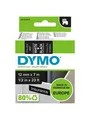 Produktbild: DYMO D1-Etikettenband | weiß auf schwarz | 12 mm x 7 m S0720610