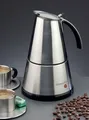 Produktbild: Rommelsbacher Espressokocher EKO 366/E elektrisch | 3-6 Tassen | Edelstahl | automatische Abschaltung | silber