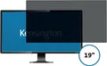 Produktbild: KENSINGTON Sichtschutzfolie Blickschutzfilter Standard 19 Zoll 16:9 2-fach abnehmbar schwarz