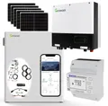 Produktbild: 10kW PV-Komplettset mit 10kW Wechselrichter + 25,6kWh Speicher + DAH Solar PV-Mo