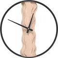 Produktbild: vidaXL Wanduhr Braun Ø35 cm Eisen und Eichenholz 4008397