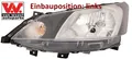 Produktbild: VAN WEZEL 3393961 Hauptscheinwerfer links Scheinwerfer Frontscheinwerfer