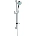 Produktbild: hansgrohe Croma 100 Duschset Vario mit Duschstange 65 cm und Seifenschale (4 Strahlarten, 18 l/min) (27772000)