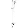 Produktbild: Brause-Set Hansgrohe Croma 100 Vario 650 mm, 4 Strahlarten Ø 100 mm chrom