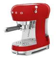 Produktbild: SMEG Espressomaschine mit Siebträger Kaffeemaschine Rot ECF02RDEU