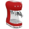 Produktbild: Smeg ECF02RDEU Rot Maschine Caffe Espresso Pulver Manuell 1350W Jahre 50