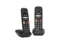 Produktbild: Gigaset E 290A Duo schwarz