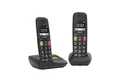 Produktbild: Gigaset GIGASET Dect-Telefon E290A Duo schwarz Seniorentelefon