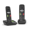 Produktbild: Gigaset E290A Duo schwarz Schnurloses Telefon #1907097