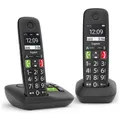 Produktbild: GIGASET E290A Duo - analoges Telefon - 2 Mobilteile - Anrufbeantworter - schwarz