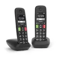 Produktbild: Gigaset E290A Duo Senioren DECT-Telefone großes Display Verstärker schwarz