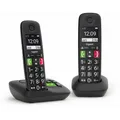 Produktbild: Gigaset E290A Duo Schnurlostelefon mit Anrufbeantworter schwarz