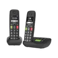 Produktbild: Gigaset E290AD DECT Telefon 2 Mobilteile Basis Ladeschale Anrufbeantworter