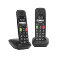 Produktbild: Gigaset E 290A Duo Schnurloses-Telefon große Tasten großes Display AB