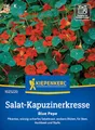Produktbild: Kiepenkerl Salat-Kapuzinerkressesamen Blue Pepe 1025220 – Pfeffrig-scharfer Geschmack für Salate – Ideal für Beet & Töpfe – Babyleaf Gemüsesamen für 20 Pflanzen