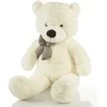 Produktbild: Riesen Teddybär XXL 120 cm Großes Kuscheltier Plüschbär Plüschtier Stofftier Geschenk für Kinder Freundin Valentinstag Geburtstag