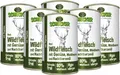 Produktbild: 6x410g -  Schecker Nassfutter - Hundemenü Wilsfleisch mit Gemüse Waldbeeren und Nachtkerzenöl