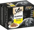 Produktbild: Sheba Katzennassfutter Delikatesse in Gelee Geflügel Variation 12x85g 4er Pack