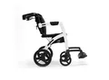 Produktbild: Rollz International Rollator Rollz Motion 2.1. faltbar - 2in1 Rollator & Rollstuhl, Ankipphilfe, Farbe: Pepple White