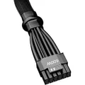 Produktbild: 12VHPWR PCIe Adapter Kabel schwarz, 0,6 Meter