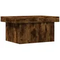 Produktbild: vidaXL Couchtisch Räuchereiche 80x55x40 cm Holzwerkstoff