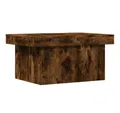 Produktbild: vidaXL Couchtisch Couchtisch Räuchereiche 80x55x40 cm Holzwerkstoff (1-St)