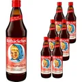 Produktbild: Rotbäckchen Saft Mehrfruchtsaft Immunstark, ohne Zuckerzusatz, 100% Direktsaft, Flasche, je 0,7 Liter, 6 Stück