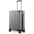 Produktbild: Hauptstadtkoffer Reisekoffer Q-Damm, silber, Hartschale, 4 Rollen, 38 Liter, 37 x 54 x 21cm