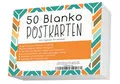 Produktbild: Sophies Kartenwelt Blanko Postkarten Set mit 50 Karten - Gestalte und bedrucke deine eigenen Postkarten auf hochqualitativem 350g / m² Papier