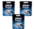 Produktbild: Gillette Sensor Excel Herren Rasierklingen - Wahlweise 10-50er Pack Neu und OVP