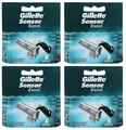 Produktbild: 20 Gillette Sensor Excel Rasierklingen Klingen 20 Stück 4x 5er OVP Ersatzklingen
