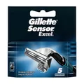 Produktbild: Gillette Sensor Excel Rasierklingen - 5-10-15-20-25-30-35-40-45-50-100er Pack