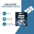 Produktbild: Gillette Sensor Excel – Männer Rasierklingen in 5 bis 100 Stück, Klingen