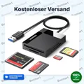Produktbild: UGREEN USB Kartenleser USB 3.0 SD/TF/CF/MS Card Reader Kartenlesegerät 5Gbit/s