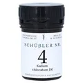 Produktbild: Schüssler NR.4 Kalium chloratum D 6 Tabl 200 St