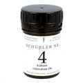 Produktbild: Schüssler Nummer 4 Kalium chloratum D6 Tabletten