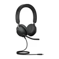 Produktbild: Jabra Evolve2 40 SE - Schnurgebundenes Stereo Headset zertifiziert für Microsoft Teams, mit USB-C