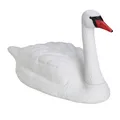 Produktbild: Gartendeko schwan Schwimmende Dekofigur wetterfest 2er Set Teichfigur Schwan