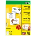 Produktbild: Sigel Visitenkarten MP A4 Ink/Laser/Copy 185g/qm hochweiß VE=600 Stück