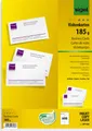 Produktbild: SIGEL Visitenkarte, Inkjet/Laser/Kopierer, Edelkarton, 185 g/m², 85 x 55 mm, hochweiß (600 Stück), Sie erhalten 1 Packung á 600 Stück