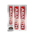 Produktbild: Abarth Racing Sticker Kit 3 Logos, Chrom