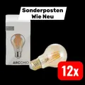 Produktbild: Arcchio LED-Lampe Glühbirne Glühlampe Leuchte amber warmweiß E27 12 STÜCK