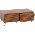 Produktbild: MCW Couchtisch, Walnuss, Holzwerkstoff, Mangoholz, 110x46x55 cm, Wohnzimmer, Wohnzimmertische, Couchtische