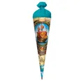 Produktbild: Roth Schultüte Piratenschiff, 70 cm, rund, mit blauem Filzverschluss, Zuckertüte für Schulanfang